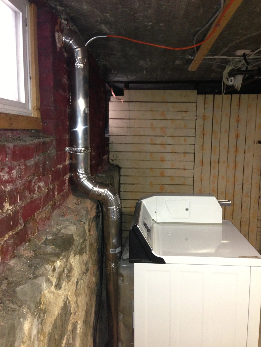 dryer vent installation