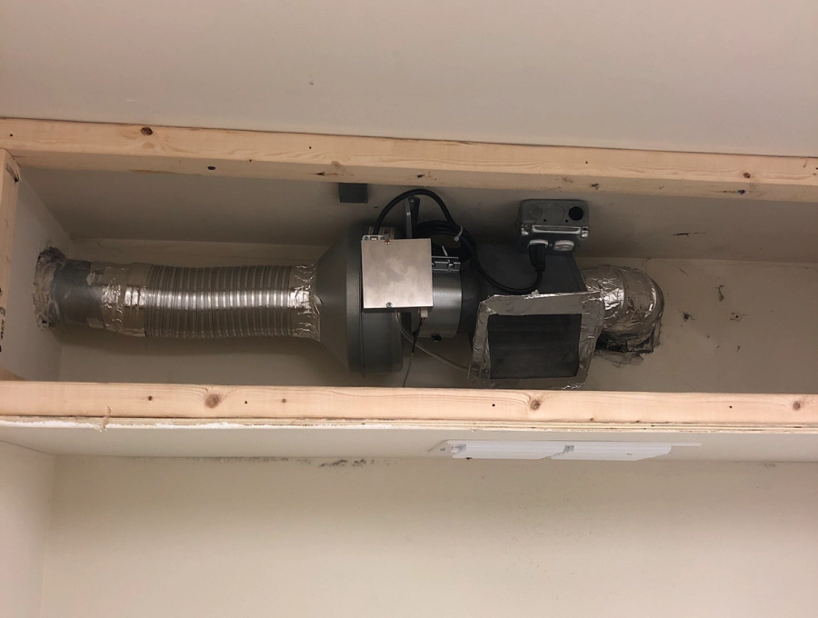 power exhaust ventilator